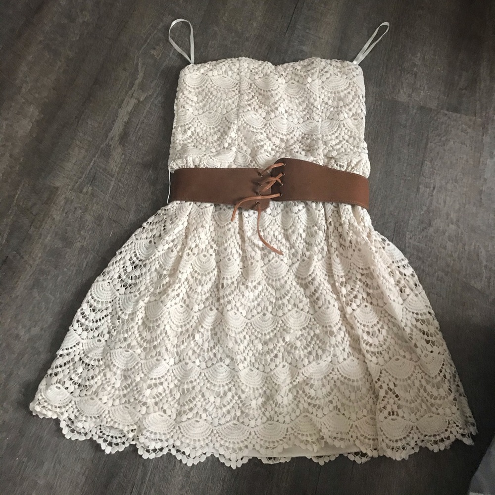 Cream dress